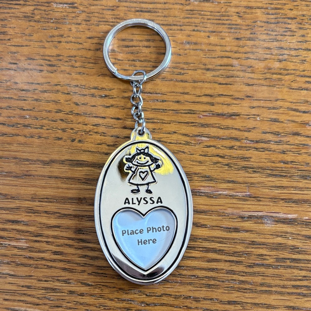 Silver Photo Keychain - Picture 4 of 4